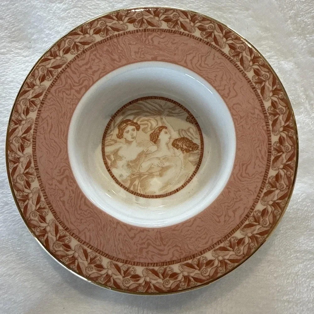 Rare Vintage 1990s Wedgwood Venus Trinket Jewelry Dish, China England